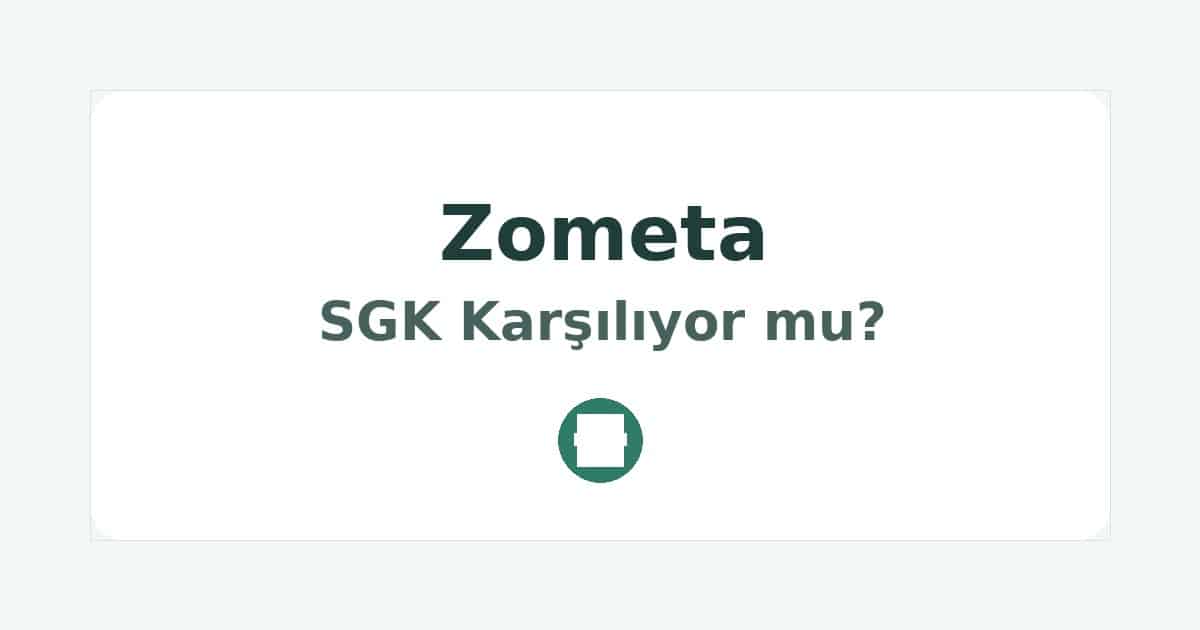 Zometa SGK Karşılıyor mu